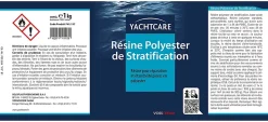 Résine polyester de stratification 1 kg