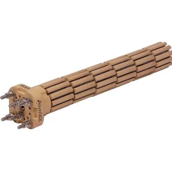 Résistance stéatite 3000W diam : 47 tri tête carrée - Résistance stéatite 3000W diam : 47 tri tête carrée