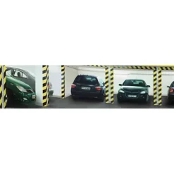 Ruban adhésif de signalisation - TESA - Noir/Jaune - 66m x 50mm