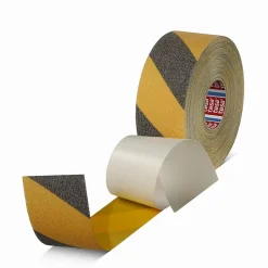 Ruban antidérapant TESA 60951 15 m x 50 mm noir/jaune PVC professionnel