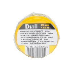 Ruban d'isolation électrique 19 mm x 10 m vert et jaune