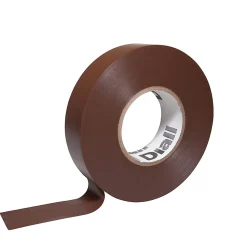 Ruban d'isolation électrique 19 mm x 33 m marron