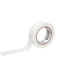 Ruban d'isolation électrique 19 mm x 10 m blanc