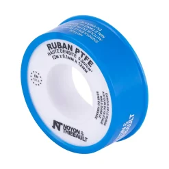 Ruban PTFE Noyon et Thiebault haute densité 12mmx 0,1 mm x 12 M