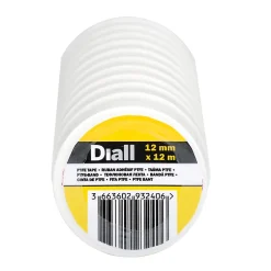 Ruban PTFE régulier 12 mm x 12 m x 0,76 mm, 10 pièces
