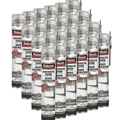RUBSON Lot de 24 Mousses construction 750ml Fix Express