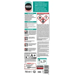 RUBSON Pack de 6 Mousses Expansives Énergie Pistolable Gris 750ml + Nettoyant CL12 + Pistolet