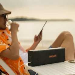 RUNHOOD Weekend Digital - Kit Nomade 648 Wh USB + AC 80 W