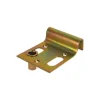 Sabot de portail à visser avec gache ø16 mm