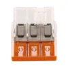 Sachet de 20 bornes 3 entrées série 2273 - Wago