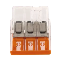 Sachet de 10 bornes 3 entrées série 2273 - Wago