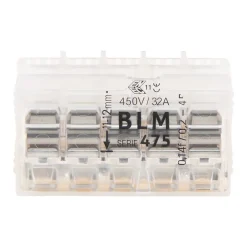 Sachet de 10 bornes 5 entrées - série 475 - Blm