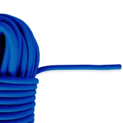Sandow élastique Bleu 40 mètres - Qualité PRO TECPLAST 9SW - Tendeur pour bâche de diamètre 9 mm