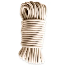 Sandow élastique Ivoire 90 mètres - Qualité PRO TECPLAST 9SW - Tendeur pour bâche de diamètre 9 mm
