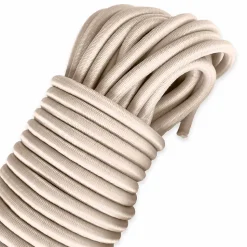 Sandow élastique Ivoire 20 mètres - Qualité PRO TECPLAST 9SW - Tendeur pour bâche de diamètre 9 mm