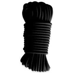 Sandow élastique Noir 60 mètres - Qualité PRO TECPLAST 9SW - Tendeur pour bâche de diamètre 9 mm