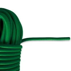 Sandow élastique Vert 15 mètres - Qualité PRO TECPLAST 9SW - Tendeur pour bâche de diamètre 9 mm