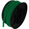 Sandow élastique Vert 25 mètres - Qualité PRO TECPLAST 9SW - Tendeur pour bâche de diamètre 9 mm
