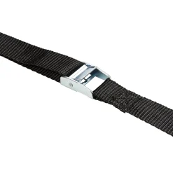Sangle à came Diall L. 5 m x l. 2,5 cm tissage noir