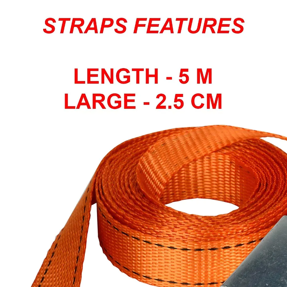 Sangle à cliquet de 5 m Orange Master Lock