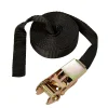 Sangle d'arrimage à cliquet noir 5 m x 25 mm