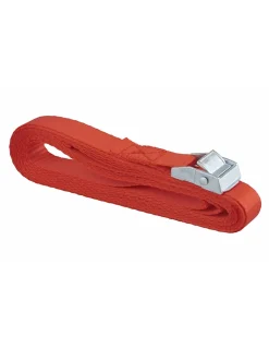 Sangle de serrage, 5m à boucle autoserrante, rouge - THIRARD