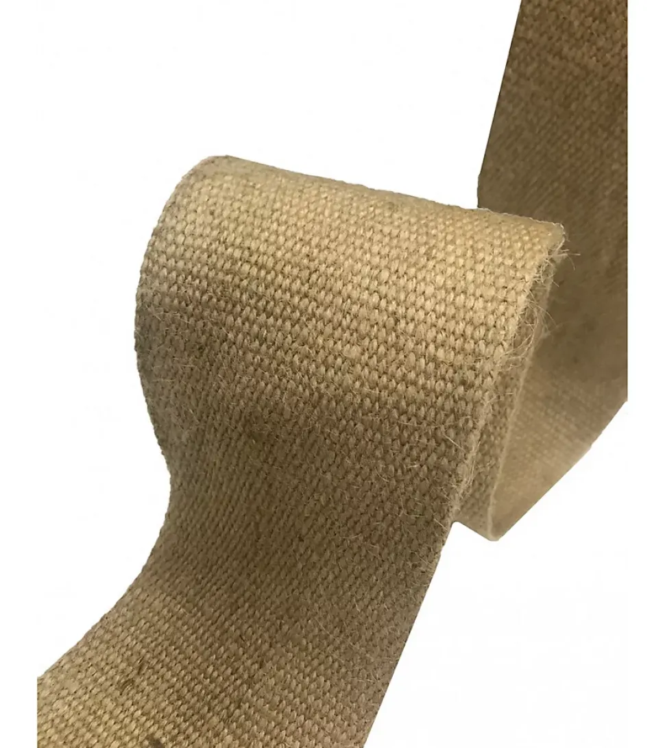 Sangle Jute Naturelle 85mm Bobine x 100 mètres
