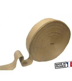 Sangle Jute Naturelle 85mm Bobine x 100 mètres