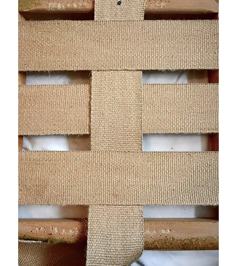 Sangle Jute Naturelle 85mm Bobine x 100 mètres