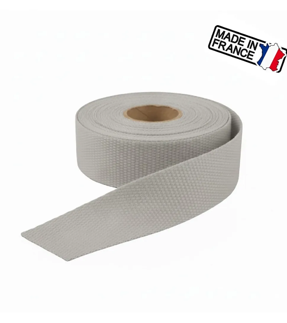 Sangle Polysangle Tissée Uni 30 mm - Rouleau 25m