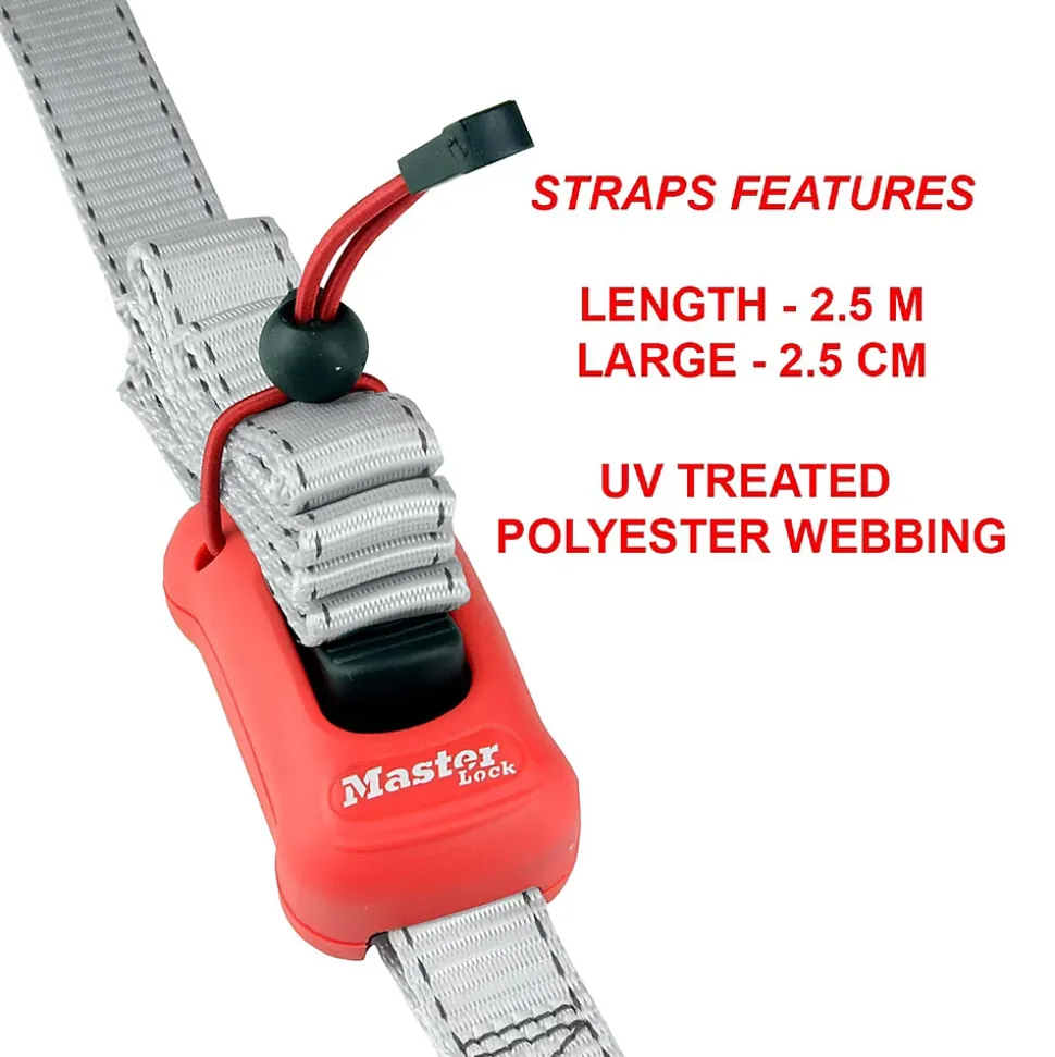 Sangle prémontée à boucle autoblocante 2,5m x 25mm Master Lock