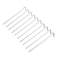 Sardine vendue par 10 en acier galvanisé Ø.4 mm x l. 180 mm