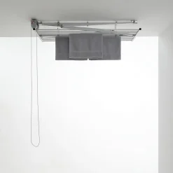 Séchoir plafond manuel 152x54x25cm alu Foxydry Mini 150