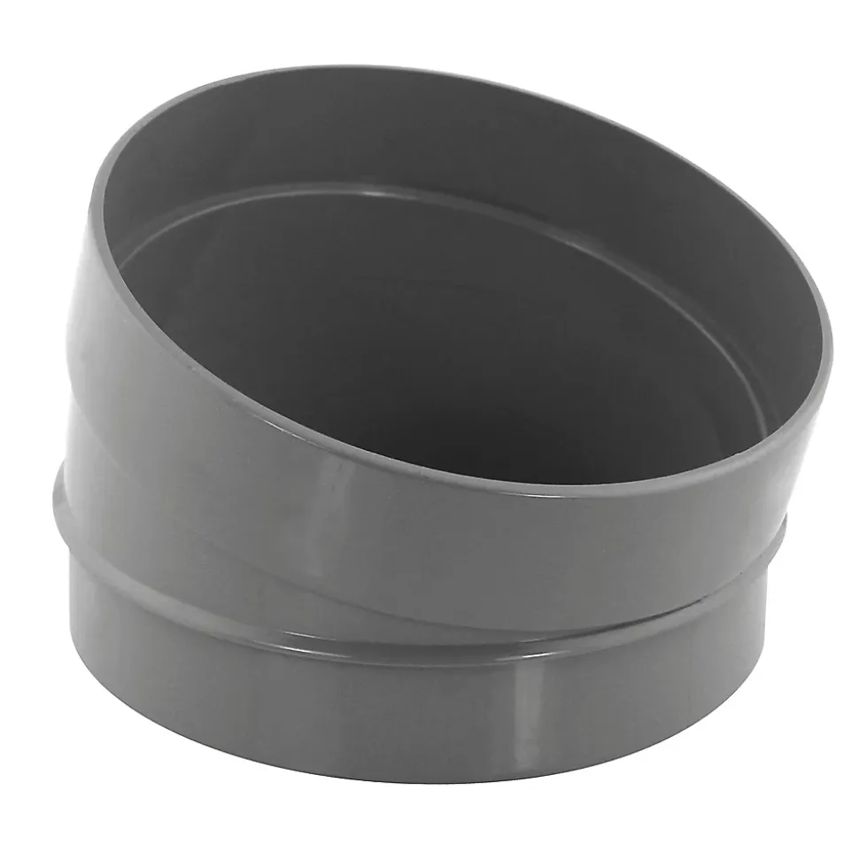 Secteur de coude 15° mâle femelle Fitt Ø100 mm