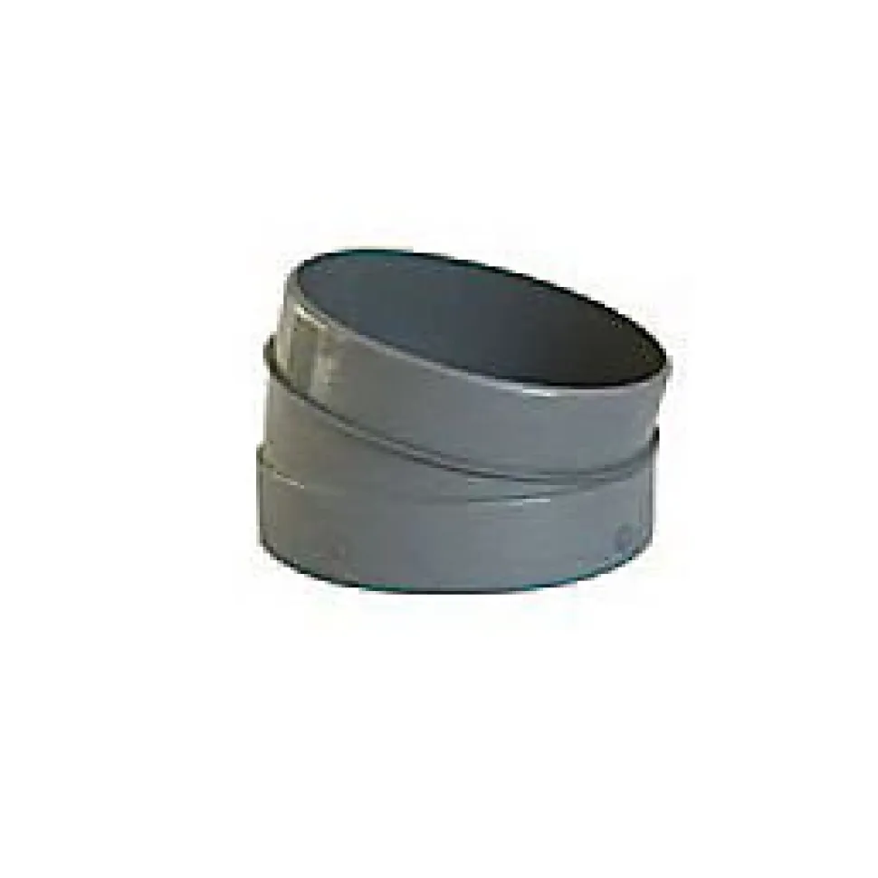 Secteur de coude 15° mâle femelle Fitt Ø100 mm