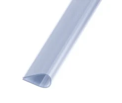 Serre feuillet PVC transparent 15 mm, 2 m