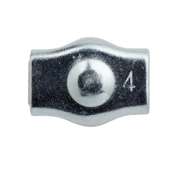 Serre-câbles plat 1 boule pour Ø. 2 mm vendu par 2