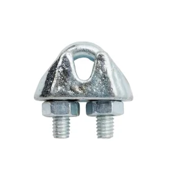 Serre-câbles étrier pour Ø. 3/4 mm vendu par 2