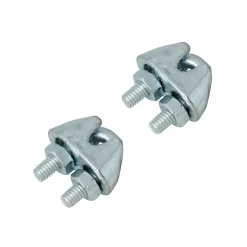 Serre-câbles étrier pour Ø. 3/4 mm vendu par 2
