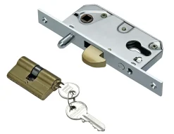 Serrure à crochet axe 30mm pour porte coulissante coffre de 53mm - IBFM - A27005