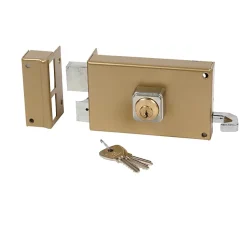 Serrure à cylindre horizontal Bricard à tirage gauche