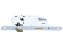 Serrure à encastrer avec cylindre Bricard coffre étroit axe 40 mm