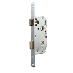 Serrure à encastrer Bricard elzing bout rond axe 40 mm