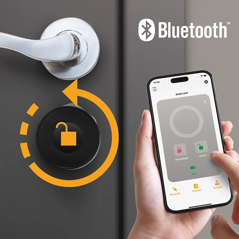 Serrure connectée bluetooth - Lock - Extel - 720100