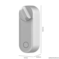 Serrure connectée Linus L2 Yale argent