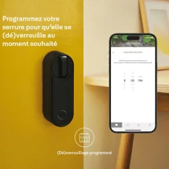 Serrure connectée Linus L2 Yale argent