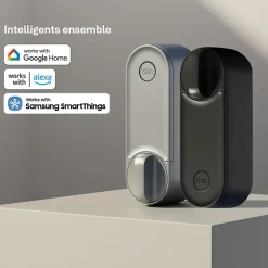 Serrure connectée Linus L2 Yale argent