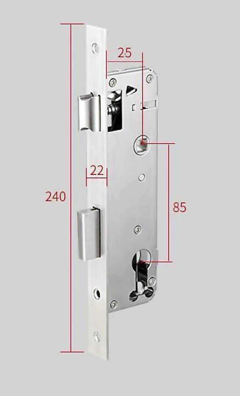 Serrure connectée locky-11 biométrique, code, badge et bluetooth - ultra fine