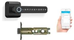 Serrure connectée locky-5 biométrique, code et bluetooth