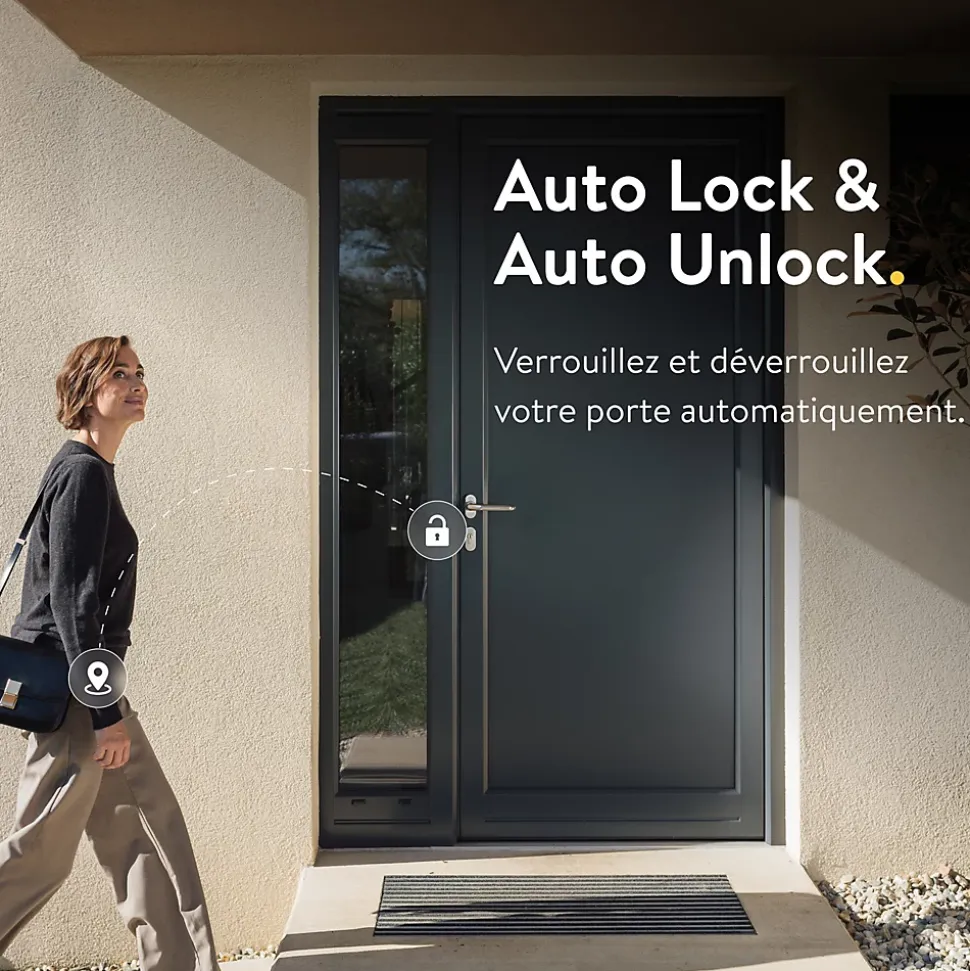 Serrure connectée Nuki Smart Lock Pro acier